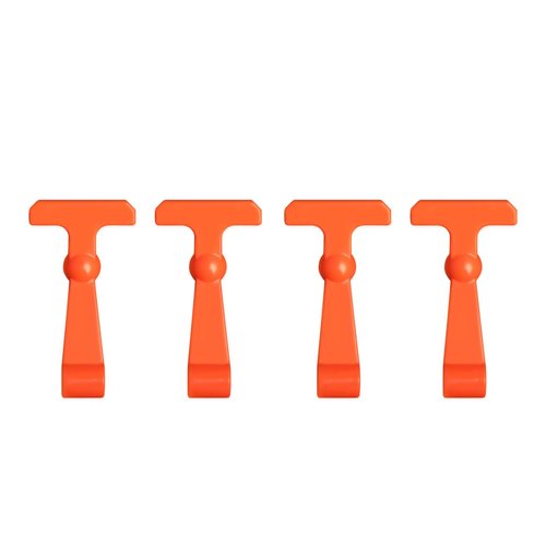 Ciuouient 4 Pack Upgrade Heavy Duty Cooler Latches Cooler Latches Replacement Compatible with YETI &RTIC Coolers (Orange)