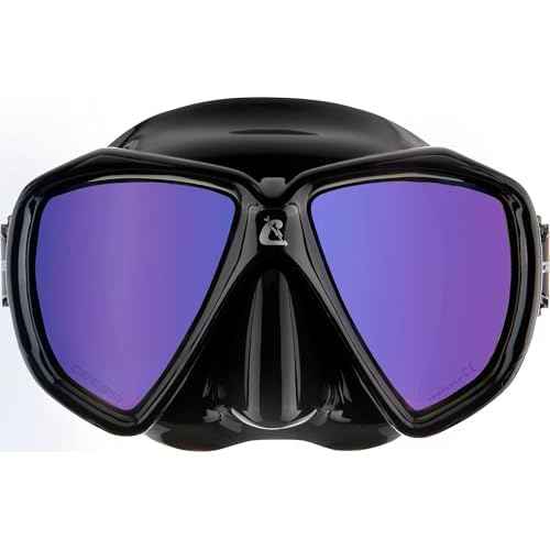 Cressi Perfect View Scuba Diving, Snorkeling Mask in Pure Comfortable Silicone - Liberty Duo: Designed in Italy