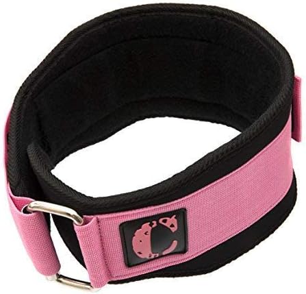 4047 Women's 5-inch Foam Padded Weight Lifting Belt | Comfortable and Supportive Gym Belt for Women