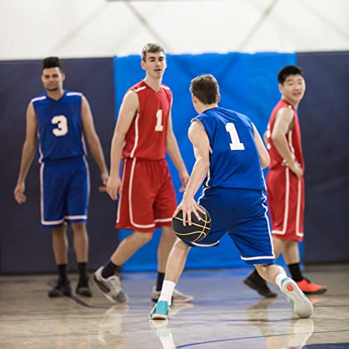 Size 5 Rubber Basketball for Indoor Outdoor Play - Youth & Adult Sports Equipment
