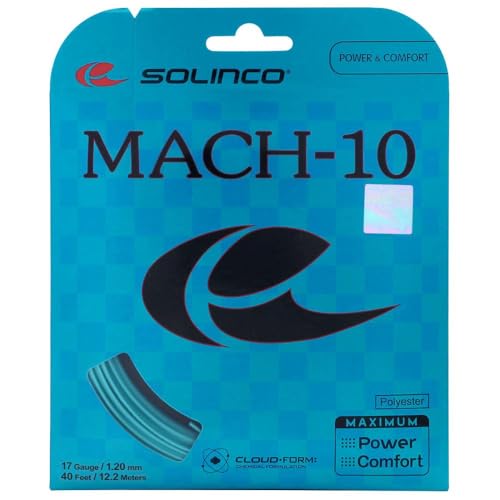 Tennis String Set 17 Gauge 1.20mm for Power & Control - 40 Feet