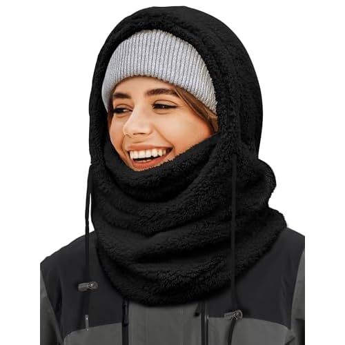 Balaclava Face Mask for Women Men Winter Hat Neck Windproof Fleece Ski Mask Warm Face Cover Scarf