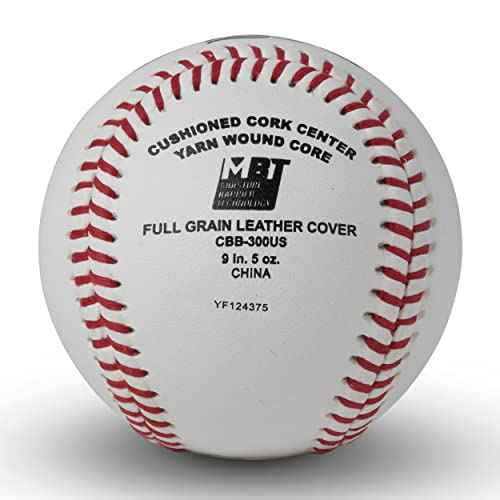 CHAMPRO USSSA Approved Baseball - Full Grain Leather, Dozen (12)