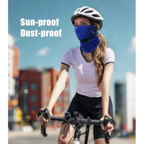 Fishing Neck Gaiter, Sun Protection Face Mask, Cooling Neck Shield Scarf Cycling Balaclava Bandana for Men and Women