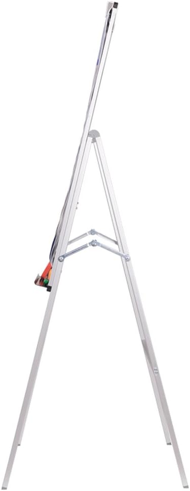 VIZ-PRO Melamine H-Stand Whiteboard/Adjustable Dry Erase Easel,24 x 36 Inches