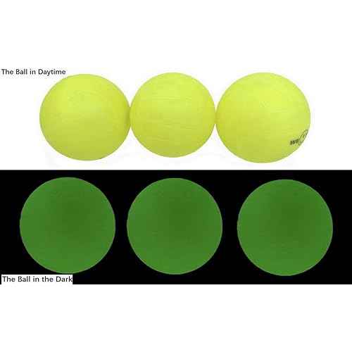 Glow in The Dark Balls, Spike Replacement Ball, Roundnet Game Balls - Play at Night, Light Up for 20-30 Minutes