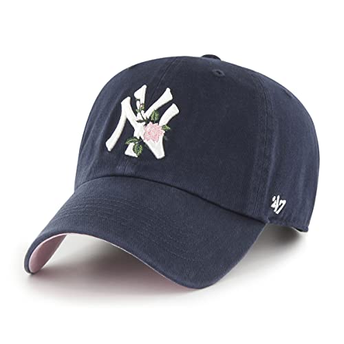 Unisex Yankees Thorn Clean Up Baseball Cap - Navy, One Size