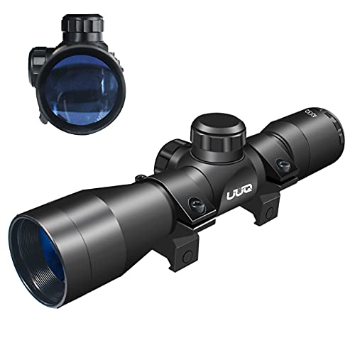 UUQ 4X32 Compact with Rangefinder Reticle - 20mm Mount