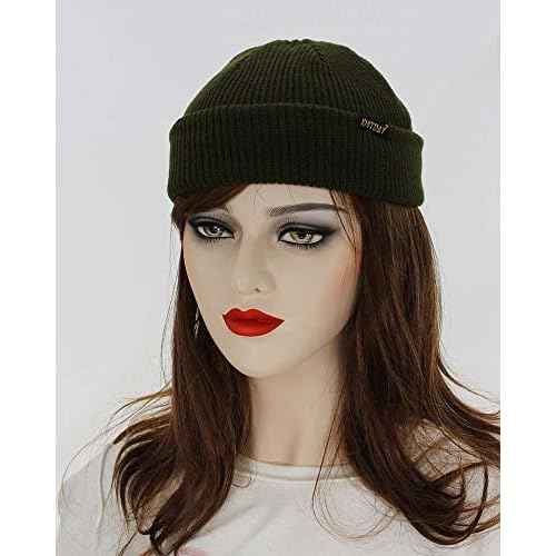 Fisherman Beanie Trawler Sailor Skullcap Knit Short Hat Unisex
