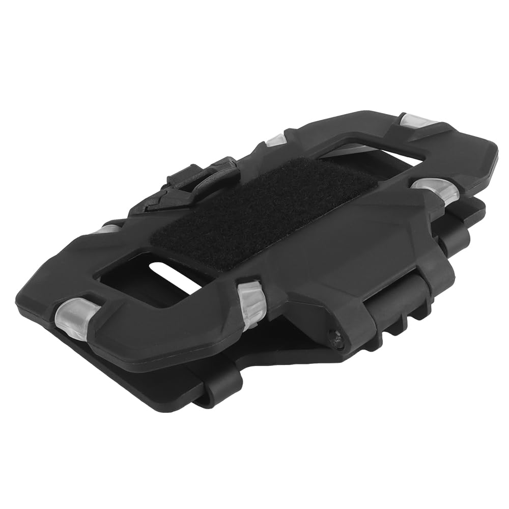 Tactical Vest Phone Holder, Universal Molle Chest Cell Phone Board Folded Navigation Board Phone Mount for Screen Size 4.7-6.7in for Vest Holder