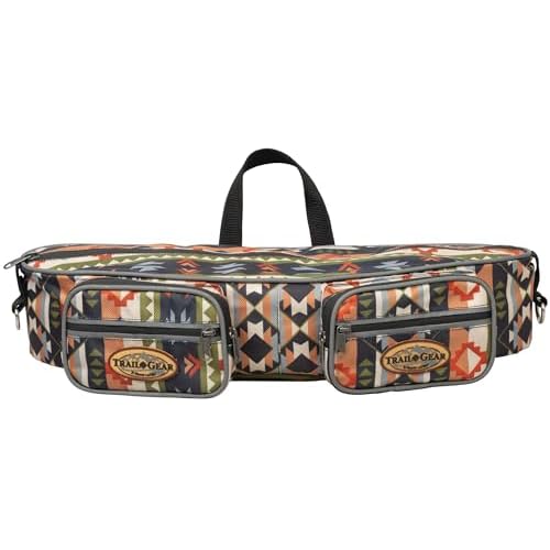Weaver Leather Nylon Trail Gear Cantle Bag, 15502-259, Trek West
