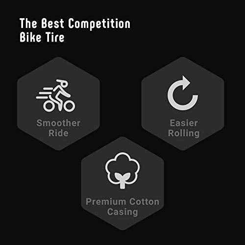Vittoria Corsa Control Graphene 2.0 - Road Bike Tire - Tubeless Ready Bicycle Tires for Performance in Rough Roads