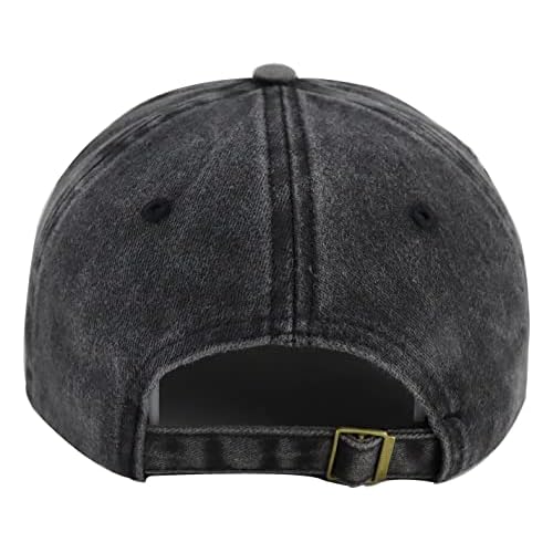 Retired 2025 Not My Problem Anymore with American Flag Hat, Adjustable Embroidered Cotton Denim Retirement Baseball Cap