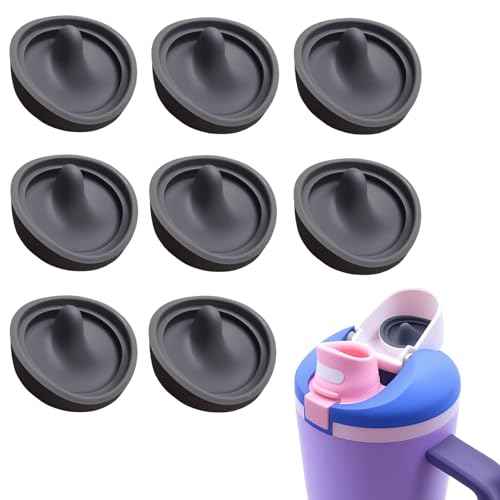 Compatible with Owala Replacement Stopper,8Pack Silicone Seal Bottle Cap Mouth Stopper Compatible with Owala FreeSip Sway 30oz 40oz Water Bottle and 40oz Tumbler,BPA-Free,Leak-Proof.