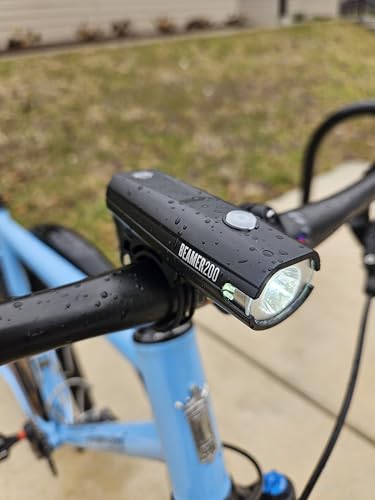 USB-C Rechargeable Bike Light Set with Front & Rear Safety Lights