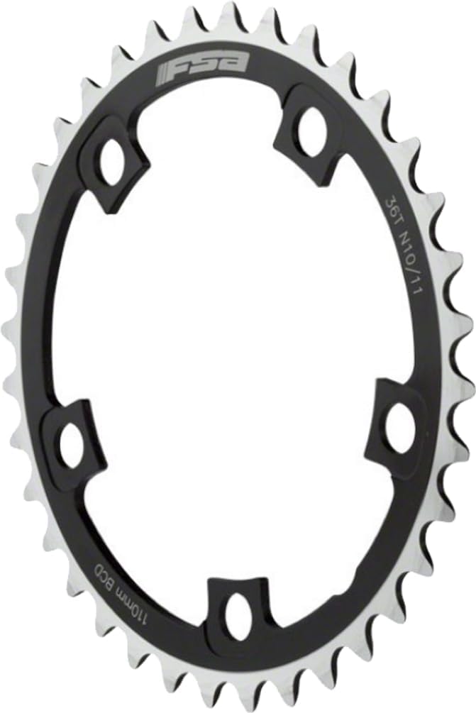 FSA Pro Road N10/11 110BCD Chainring-Black, 110 x 36t