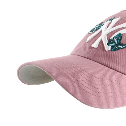 47 Icon Clean Up Cap New York Yankees Iris - One Size Mauve