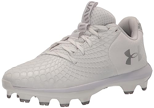Girls' Under Armour Glyde 2.0 TPU Jr Sneakers - 3 Little Kid White/White/Metallic Silver