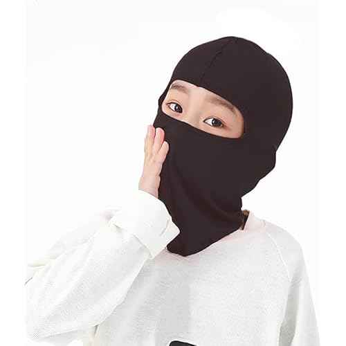Kids Cycling-Mask Balaclava Breathable Sun-Protection Boys Girls Lightweight Windproof Face Mask