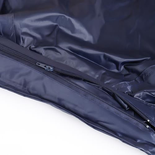 VUVEA Men's Lightweight Waterproof Rain Suit - Reflective Jacket & Pants with Hood for Outdoor Work, Fishing, Hiking