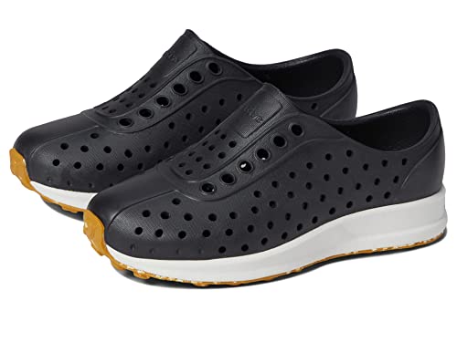 Unisex Kid Robbie Slip-On Sneakers - Jiffy Black White Mash Speckle Rubber 11 Little Kid