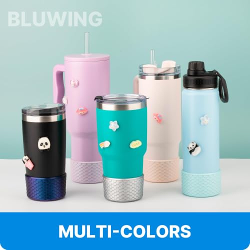 Emerald Silicone Boot for Stanley Quencher & Hydro Flask 12-40 oz - Water Bottle Protector