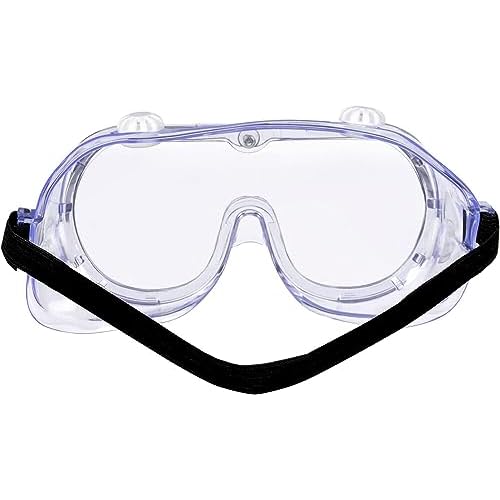 keebomed Chemical Splash/Impact Safety Goggle, Soft, Adjustable 1 -Pack