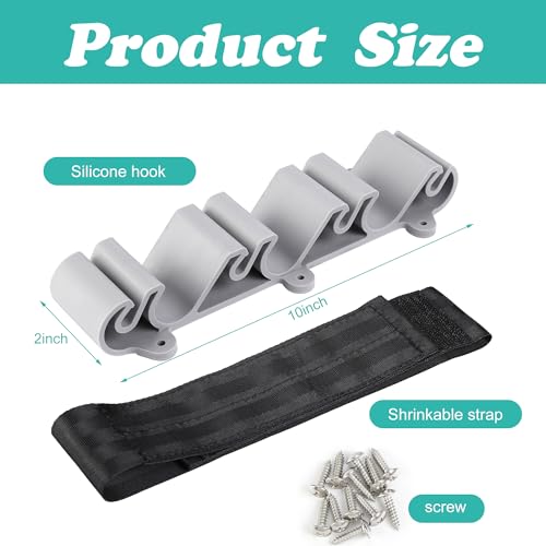 2 Pack Vertical Fishing Rod Holders for Boat - Durable Watercraft Storage Rack