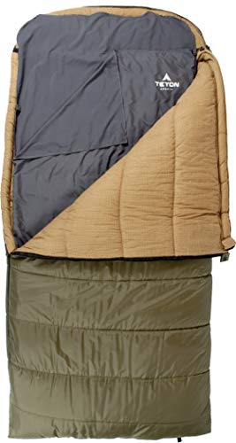 Teton Sleeping Bag Liner XL Cotton - 87" x 36" Travel & Camping Sheet Set