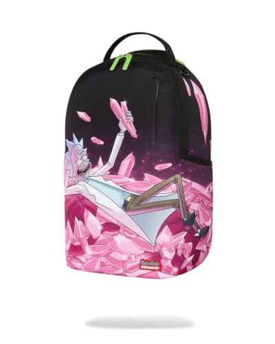 Sprayground Rick and Morty Kalaxian Crystal Shark Backpack - 18 inch Polyester