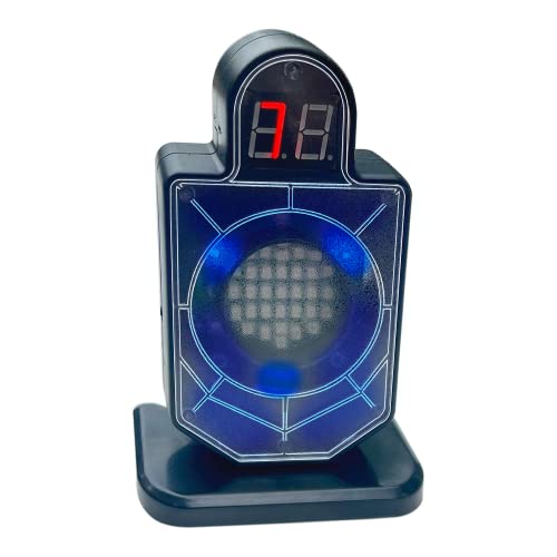 Laser Target with Light and Sound Activation Compatible with All RED Green IR Lasers