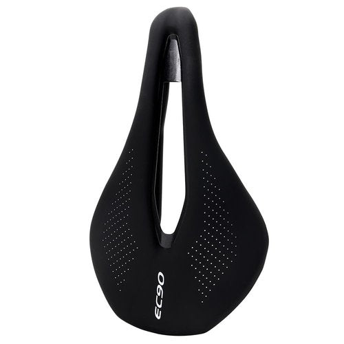 Bicycle Seat Road Bike Saddles PU Ultralight Breathable Comfortable Seat Cushion Bike Racing Saddle Parts Components (Black)