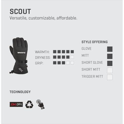 Dakine Men's Scout Snowboard & Ski Gloves