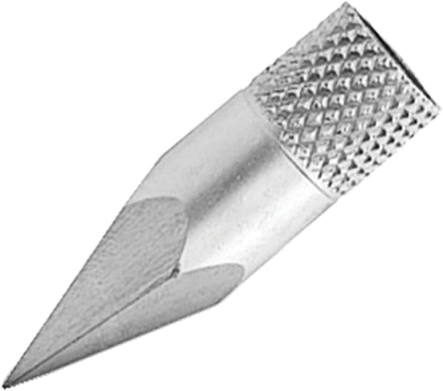 TRUGLO 5-Sided Stainless Steel Replacement Tips - 2 Pack for Speed Shot & Spring Fisher