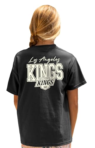 Youth NHL Officially Licensed Kids T-Shirt Los Angeles Kings Small Black