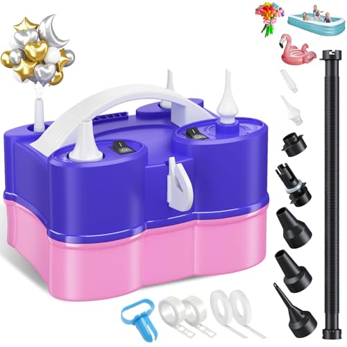 3-in-1 Electric Balloon Pump for Inflatable Inflatables Portable Air Pump