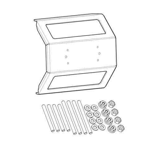Humminbird 740176-1 IDMK S12R - in-Dash Mounting Kit SOLIX 12 Models