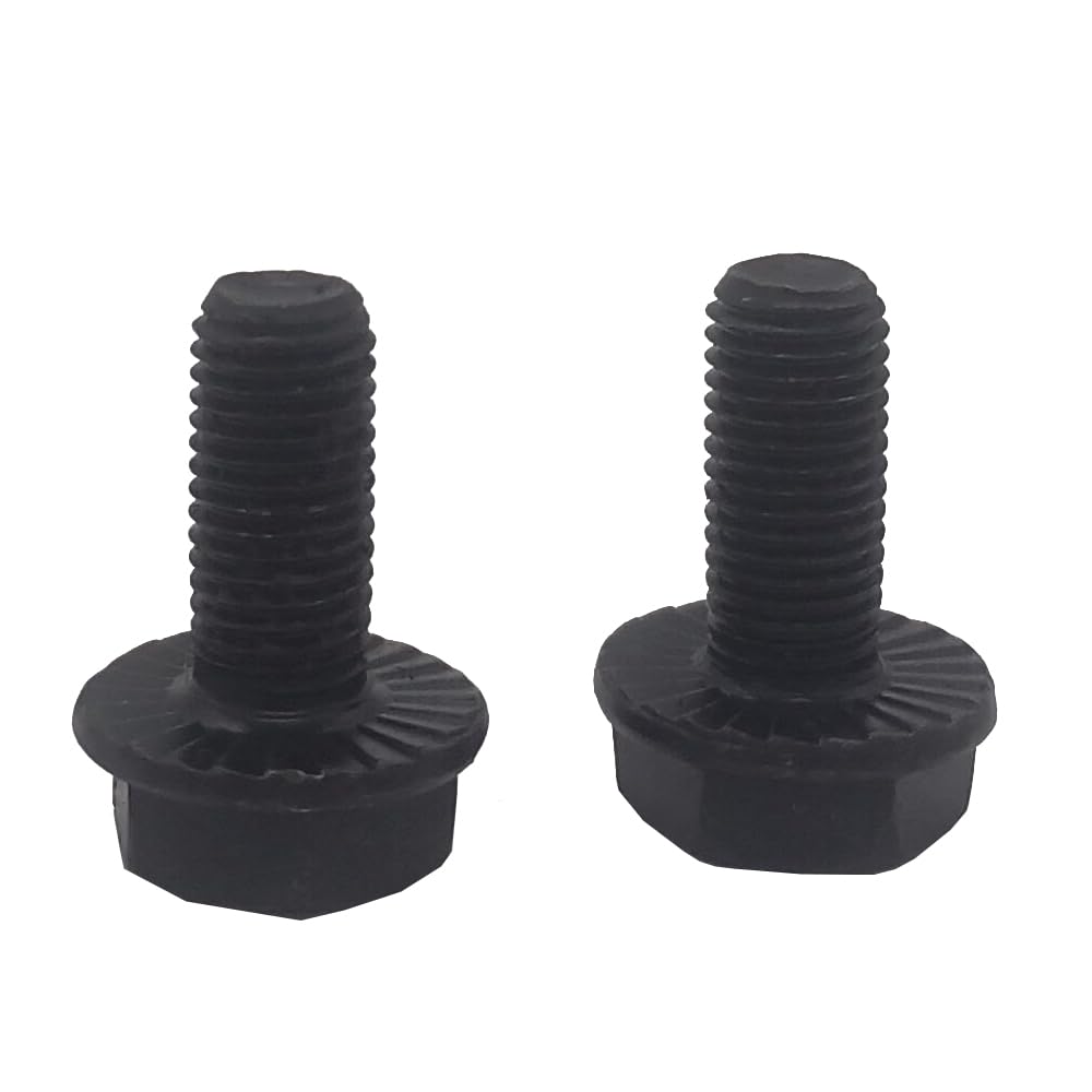 M8 x 18mm Bicycle Bottom Bracket Flanged Axle Bolt, 8mm Crank Bolts Parts for Mountain Bike Road Bike MTB (2 PCS)