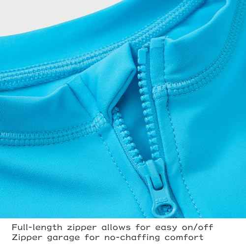 Willit Boys Rash Guard Swim Shirt Long Sleeve Baby/Toddler Girls UPF 50+ Sun Protection Shirt Quick Dry