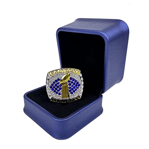 Fantasy Football Championship Ring – League Winner Ring, 10-Pack