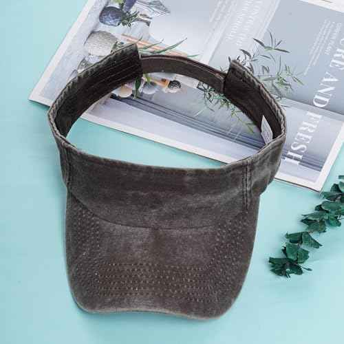Marrywindix 1 Piece of Sport Wear Athletic Visor Sun Sports Visor Hat Visor Adjustable Cap for Women and Men (One Size)