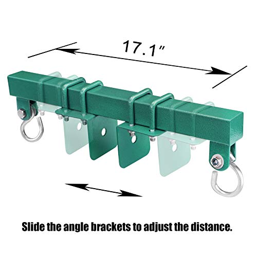 Betooll 2PCS Glider Swing Brackets for Play Set Horse Swing Supports 400lbs Capacity