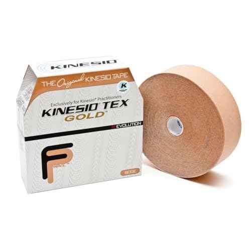 Kinesio Taping - Elastic Therapeutic Athletic Tape Tex Gold FP - Bulk Roll - Beige ? 2 in. x 103 ft