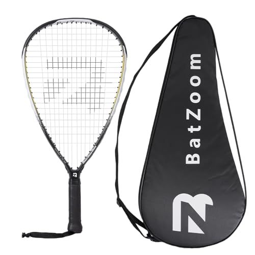 Racquetball Racket with Cover - Lightweight, Control & Power for Beginners
