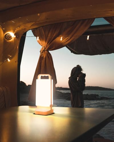 Rechargeable Solar Camping Lantern with 6000mAh Battery & Dimmable Light - Vari 1