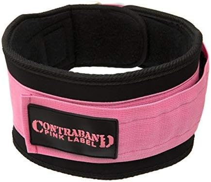 4047 Women's 5-inch Foam Padded Weight Lifting Belt | Comfortable and Supportive Gym Belt for Women