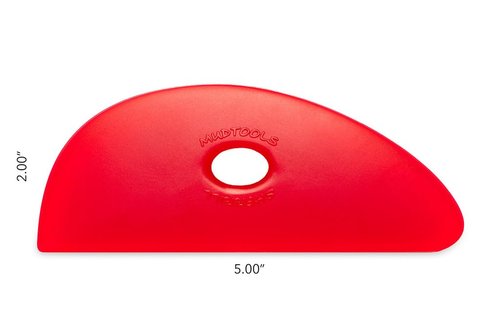 Mudtools Polymer Red Rib Shape 3 - R3