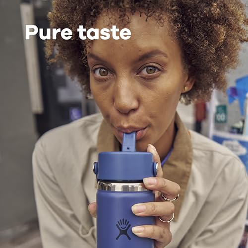 40 Oz Insulated Stainless Steel Water Bottle with Leakproof Straw Lid