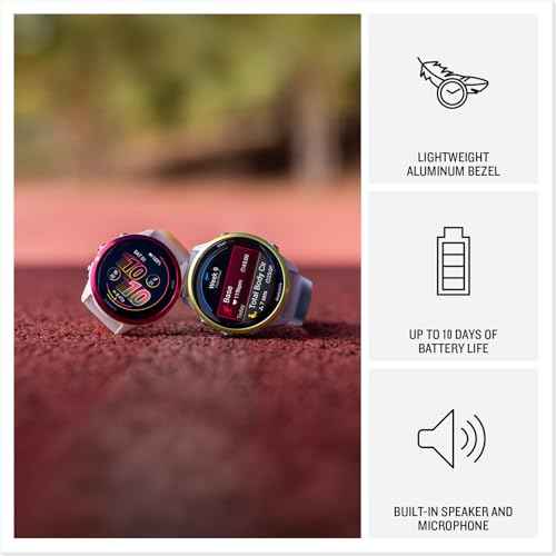 Garmin¢ç Forerunner¢ç 570, 42mm, Advanced GPS Running and Triathlon Smartwatch, AMOLED Display, Training and Recovery Features, Cloud Blue Aluminum with Translucent Whitestone/Cloud Blue Band