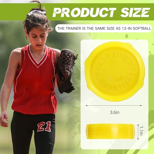 Softball Spinner for Pitching Practice 12 Inch Training Aid - Hollowfly